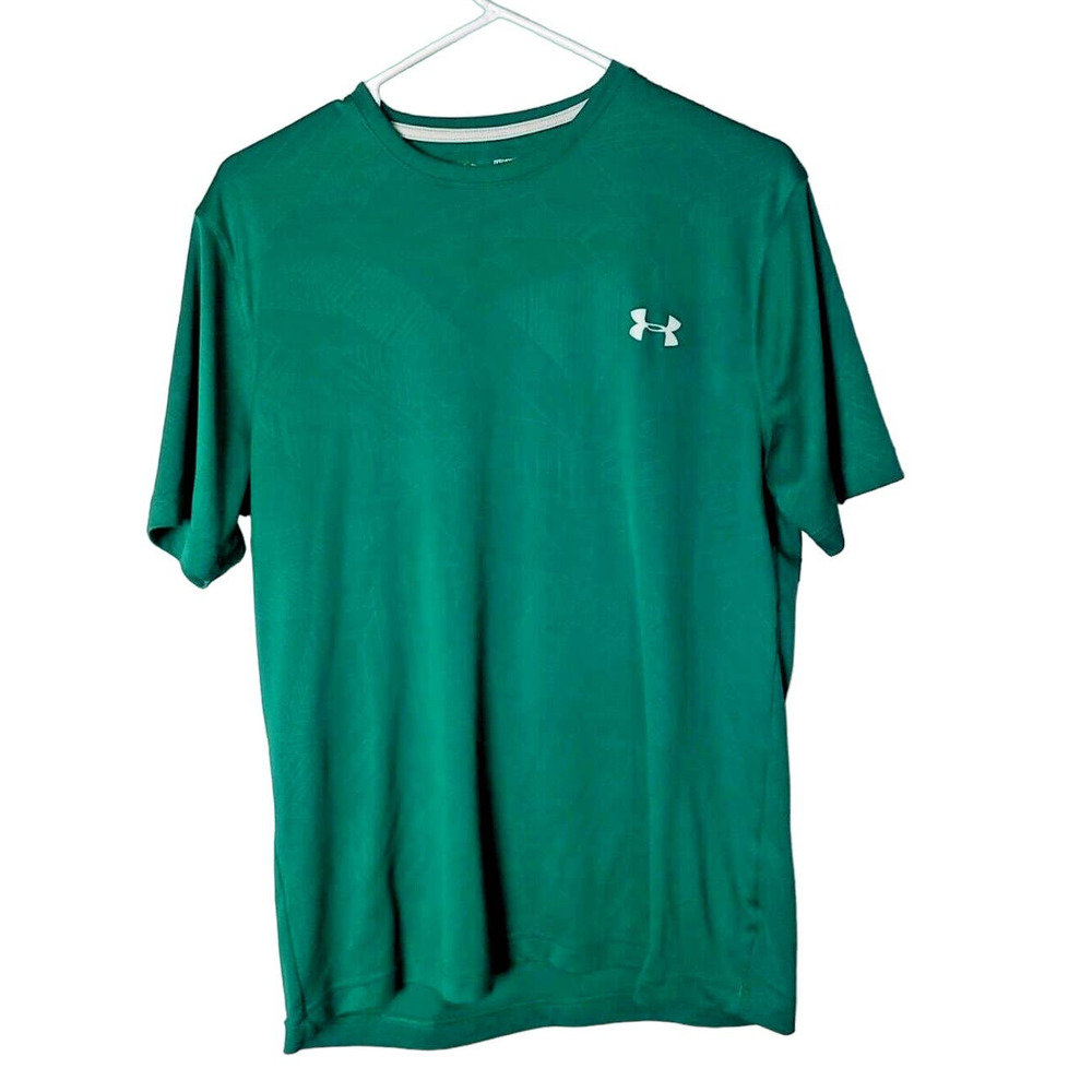 Under Armour UA Green Heatgear‎ Athletic Short Sleeve T-Shirt Men's Size Medium